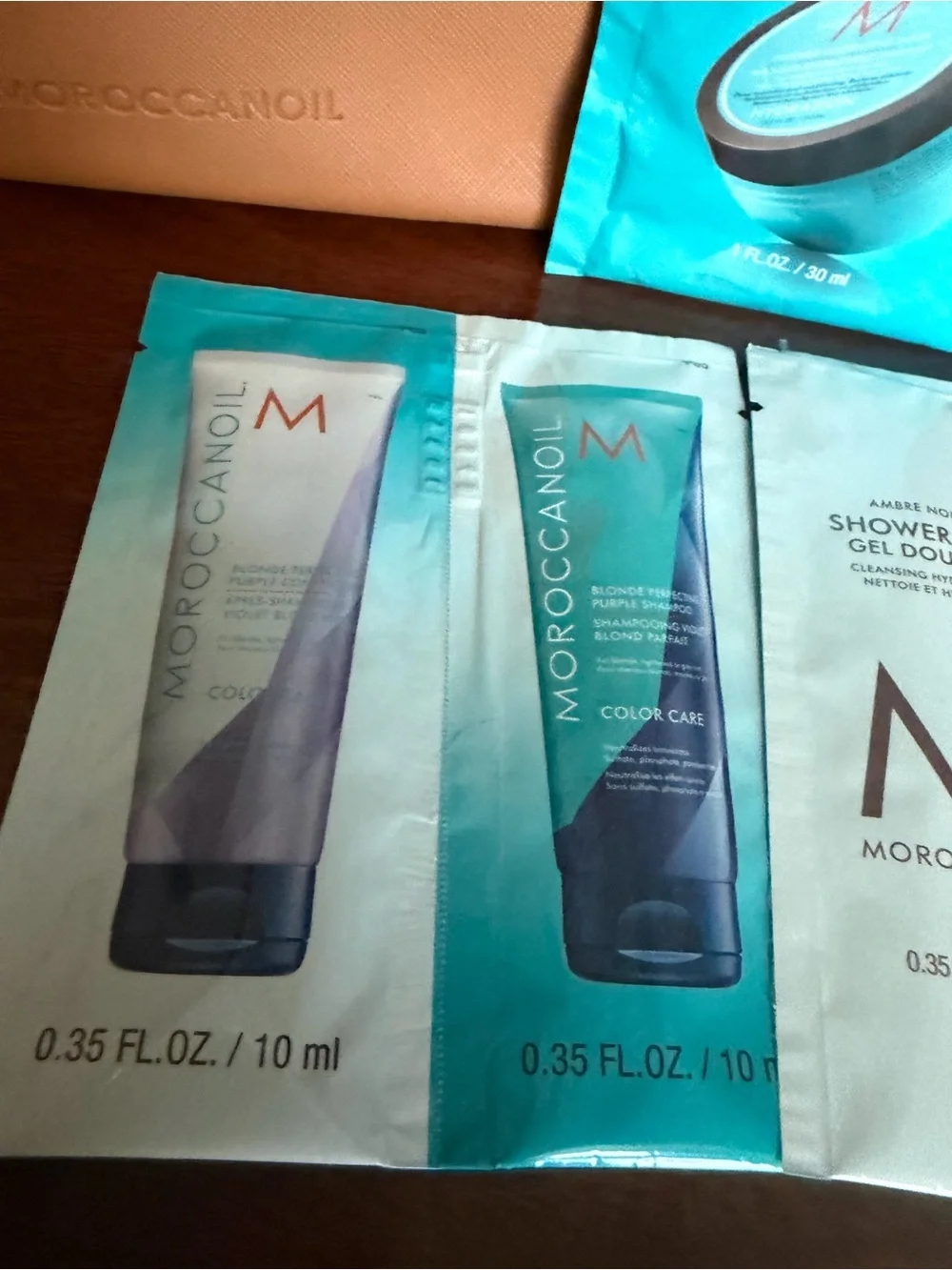 New Moroccanoil Cosmetic Pouch bundle